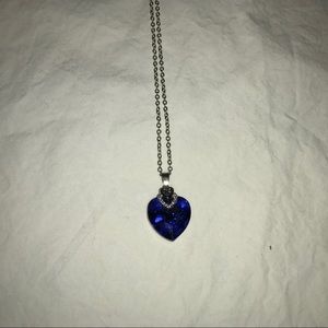 Necklace Women’s Still Heart and crystals Gifts